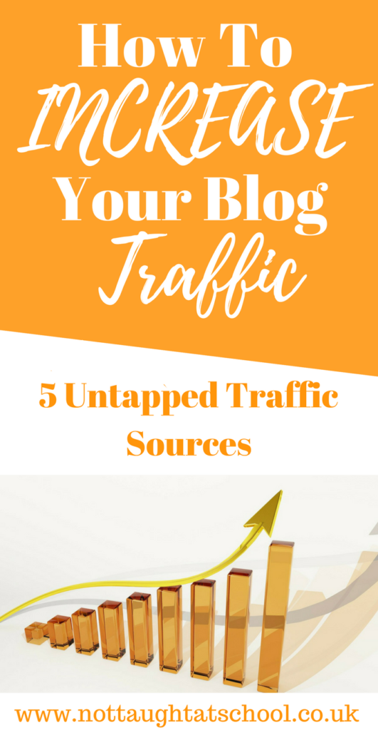 How to increase website traffic 5 Untapped Traffic Sources For Marketing Your blog.