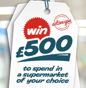 Enter your details below for your chance to Win £500.