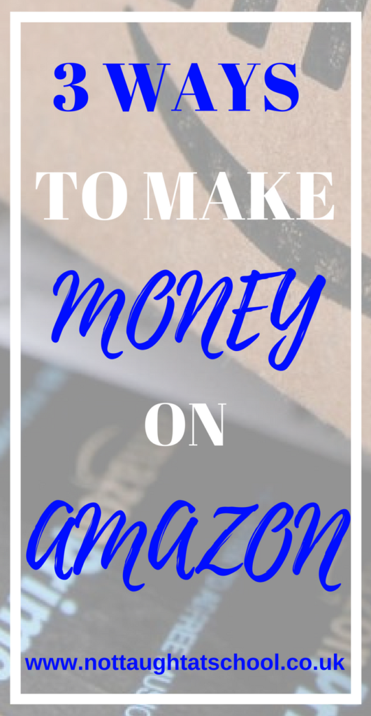 Today I share 3 different ways you can make money on Amazon, these are not your traditional methods like selling and FBA.