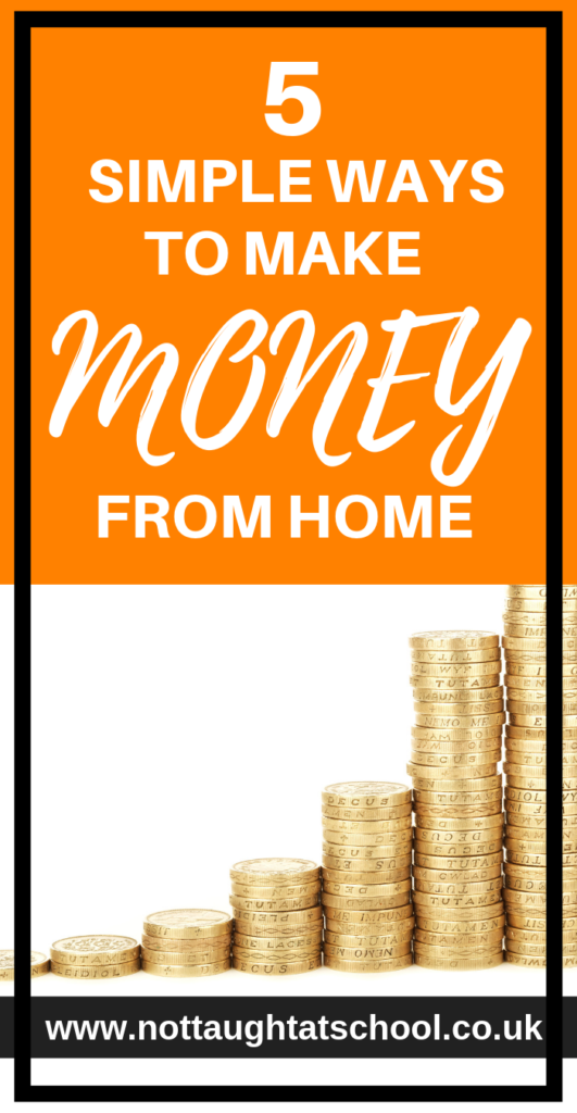 In this article we share 5 really simple ways to make some extra money from home in the UK, none of these require any skills and you can get starting earning some extra money today.