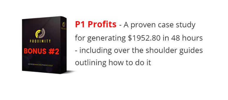 Proximity Product Review - Make money online with this passive income course.