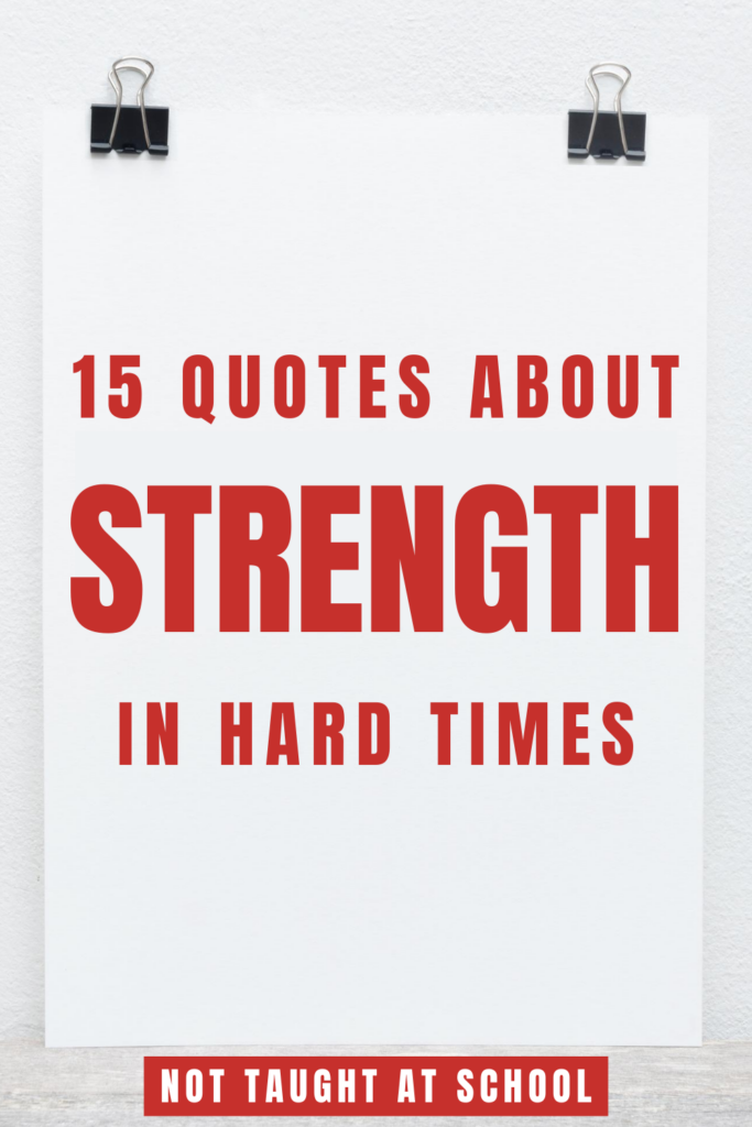 Quotes About Strength