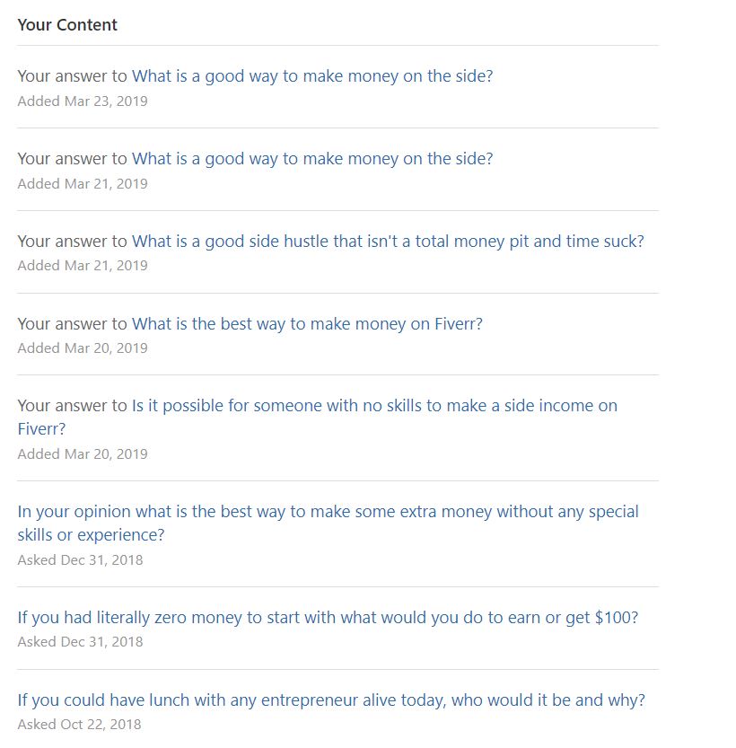 Affiliate Marketing With Quora - Answers