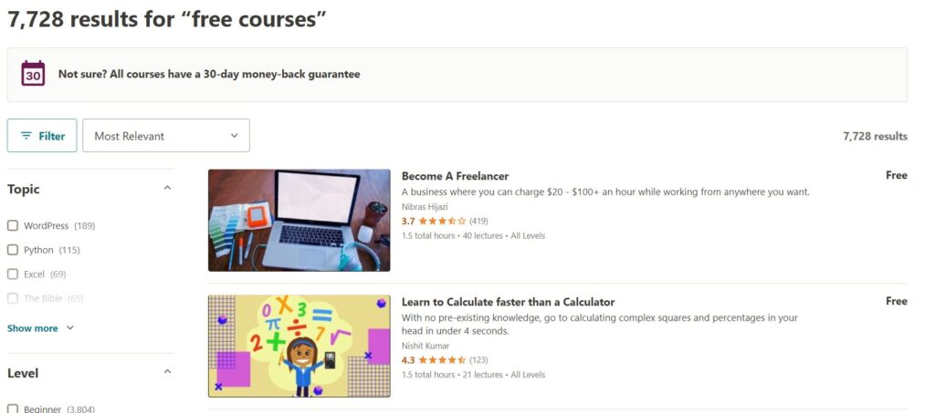 Get Udemy Courses For FREE