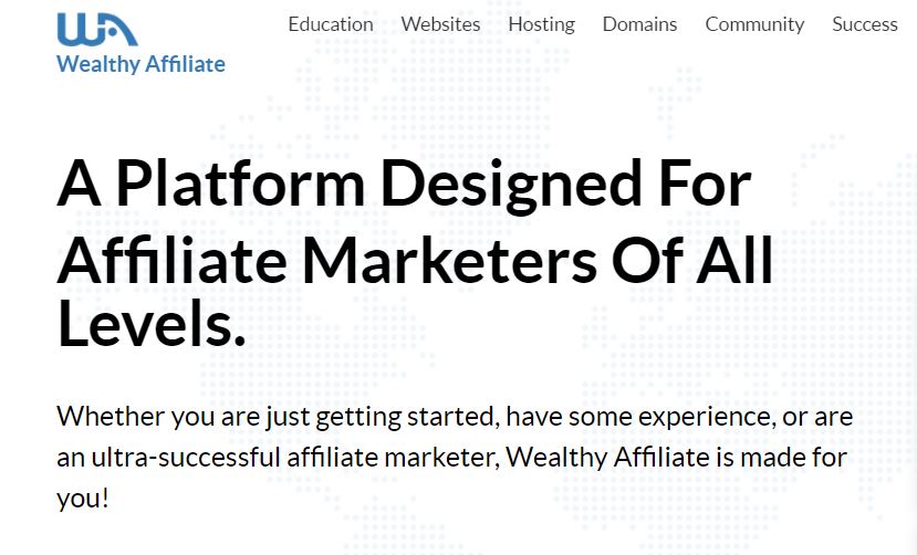 Wealthy Affiliate (Free Affiliate Training)