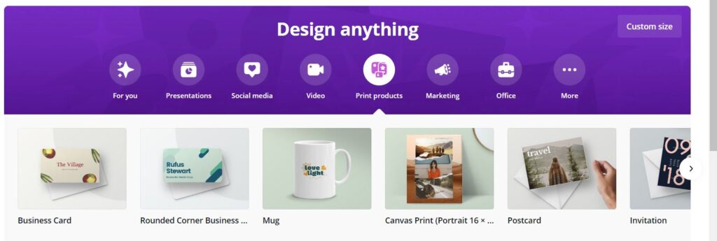 Make Money On YouTube With Merch Example Using Canva