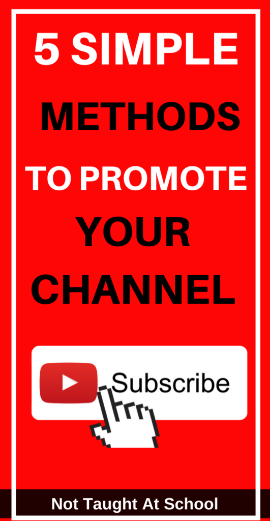 5 Simple Ways To Promote Your YouTube Channel