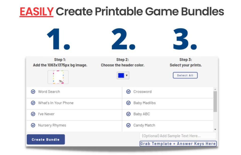 Crispy Prints Steps