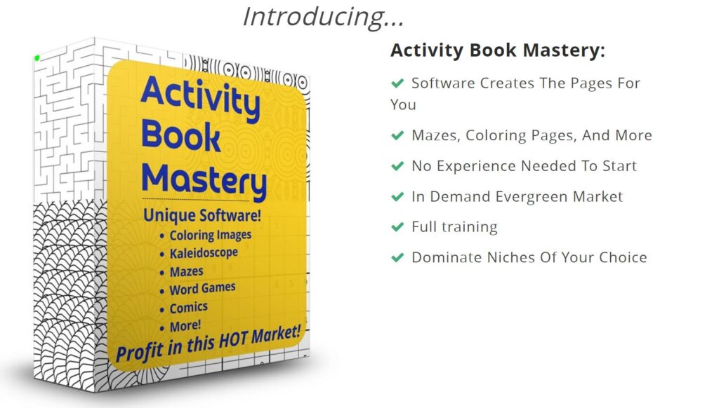 Activity Book Mastery