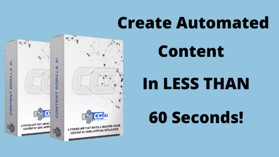 Content Gorilla AI Review - Unlimited AUTOMATED Content