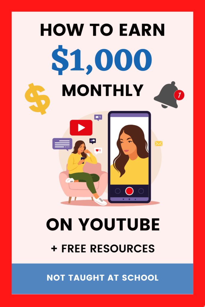 Earn $1000+ Month On YouTube Following This EXACT Method 