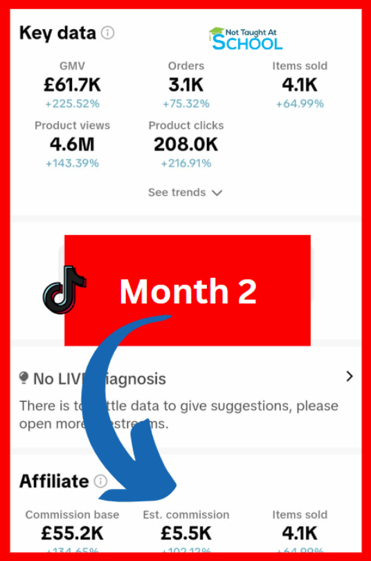 December Results With The TikTok Affiliate Program