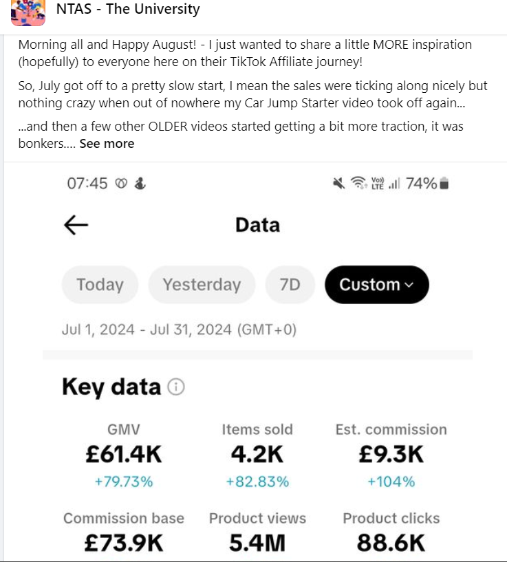 Neil 9k With TikTok Affiliate Program